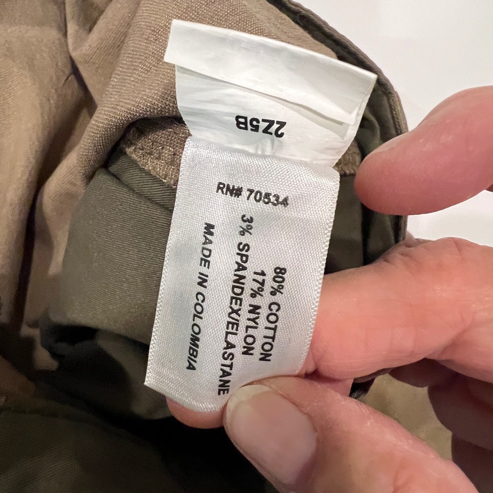 Orvis Chino Shorts Men's 38 Brown Khaki Cotton Outdoors Fishing Coastal Preppy - Picture 3 of 6